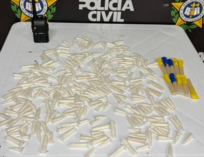 Ação com uso de drone resulta na prisão de traficante em Barra Mansa