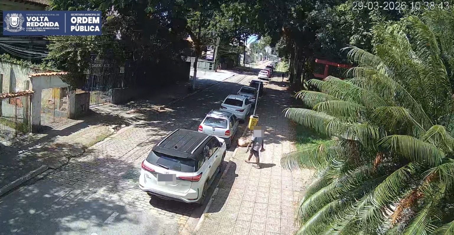 Guarda Municipal prende dois homens por furto de materiais de obra pública em Volta Redonda