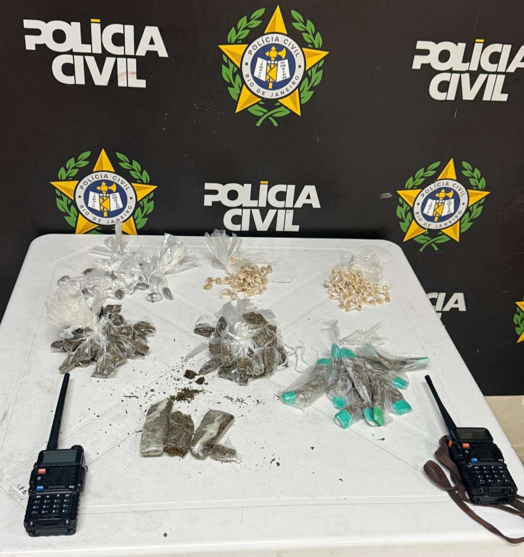 Homem é preso com drogas em operação policial em Barra Mansa