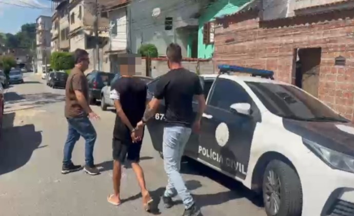 Foragido por tentativa de homicídio é preso durante ação da Polícia Civil em Barra Mansa