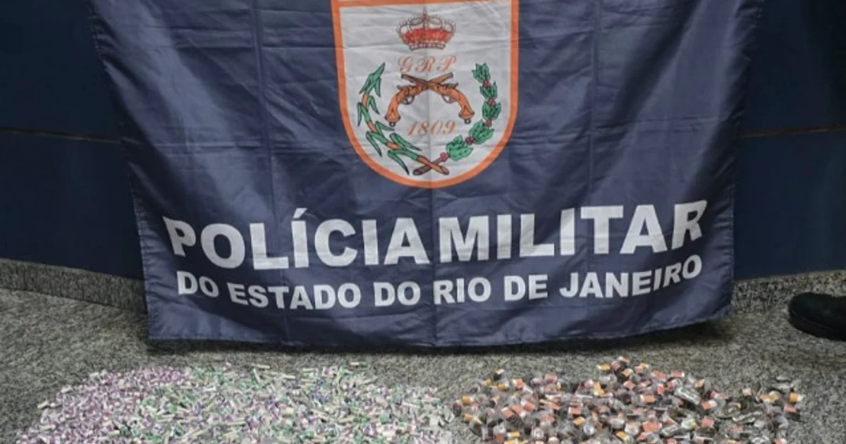 Polícia apreende grande carga de drogas e arma em Porto Real