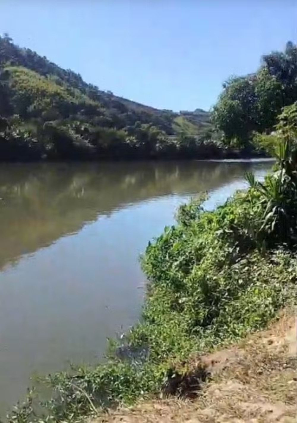 Corpo é encontrado às margens do Rio Paraíba do Sul, em Volta Redonda