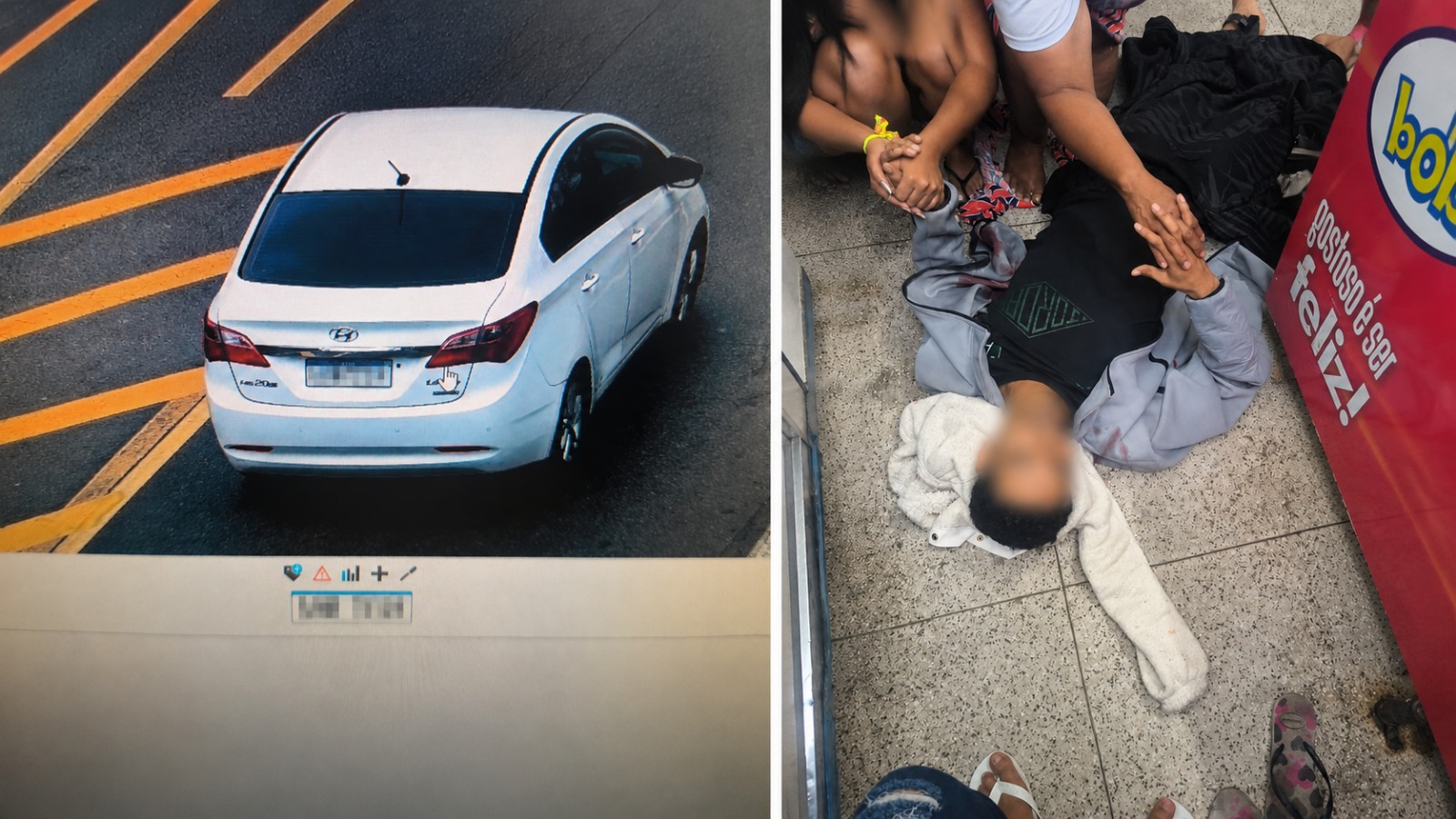Ataque a tiros deixa três baleados e uma pessoa ferida durante fuga em Barra Mansa