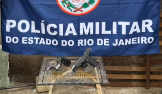 PM apreende drogas e detém dois suspeitos no bairro Caieiras, em Volta Redonda