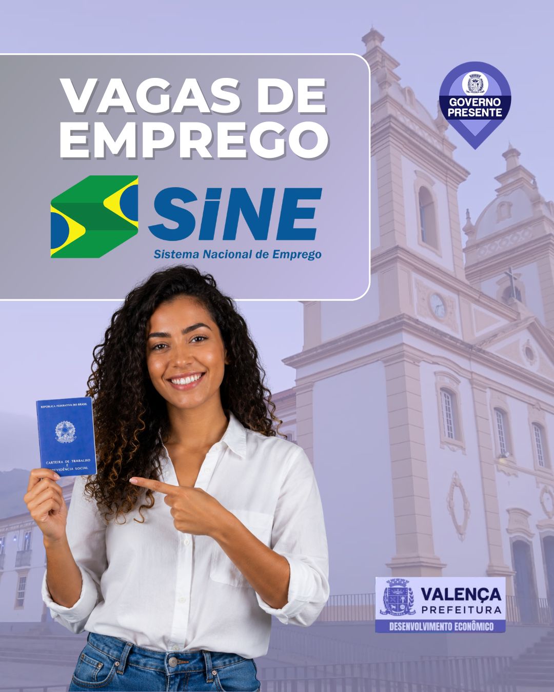 SINE Valença divulga vagas de emprego