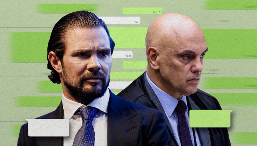 PGR pede anulação de investigação sobre conversas de Moraes e Vorcaro