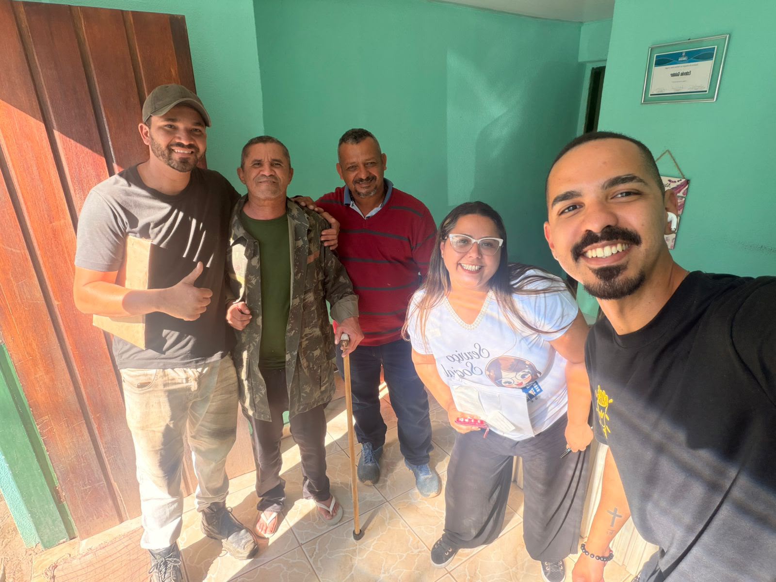 Assistência Social promove reencontro familiar de homem em situação de rua em Barra do Piraí