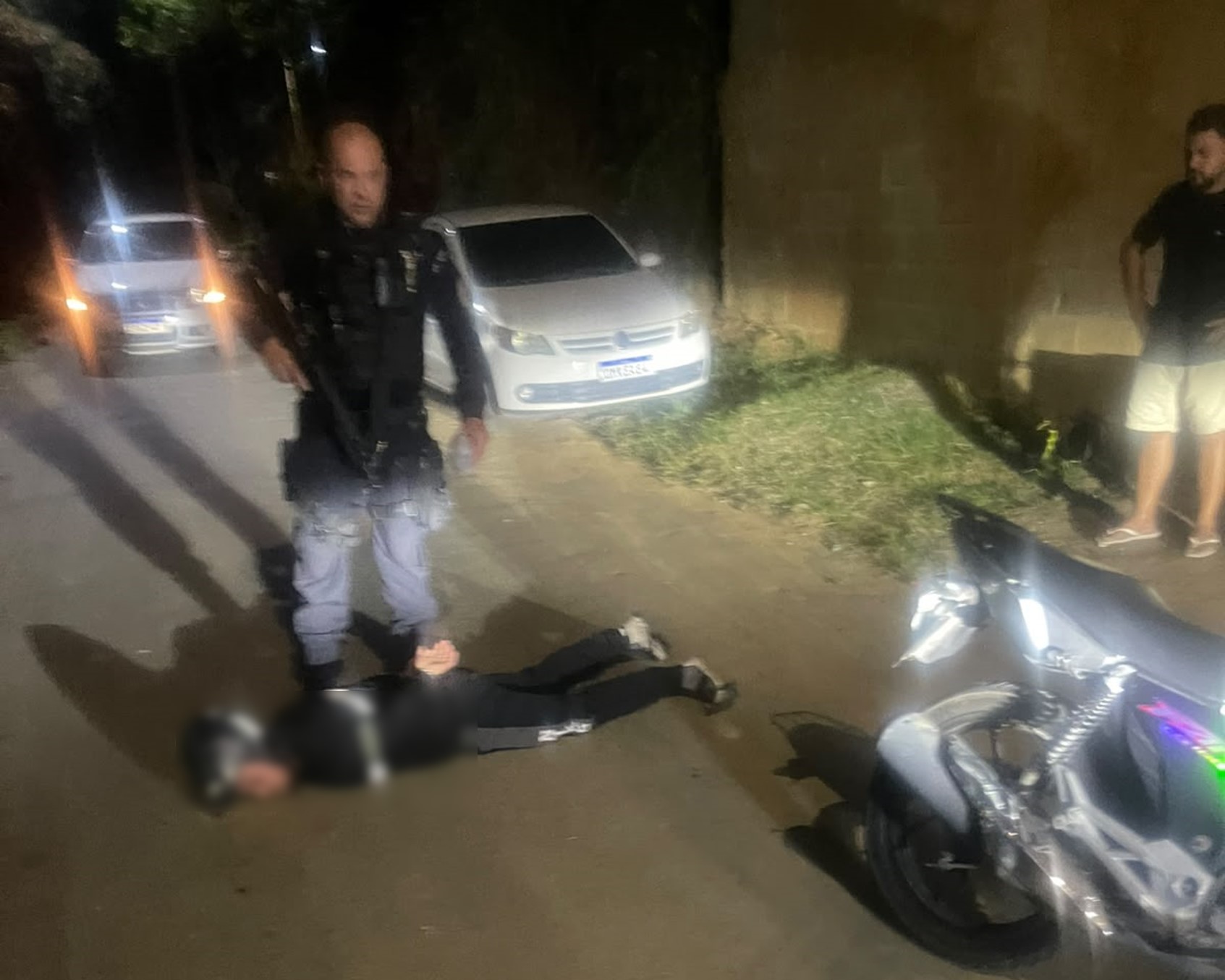 PM prende motociclista com crack, maconha e cocaína no Mirante, em Rio Claro