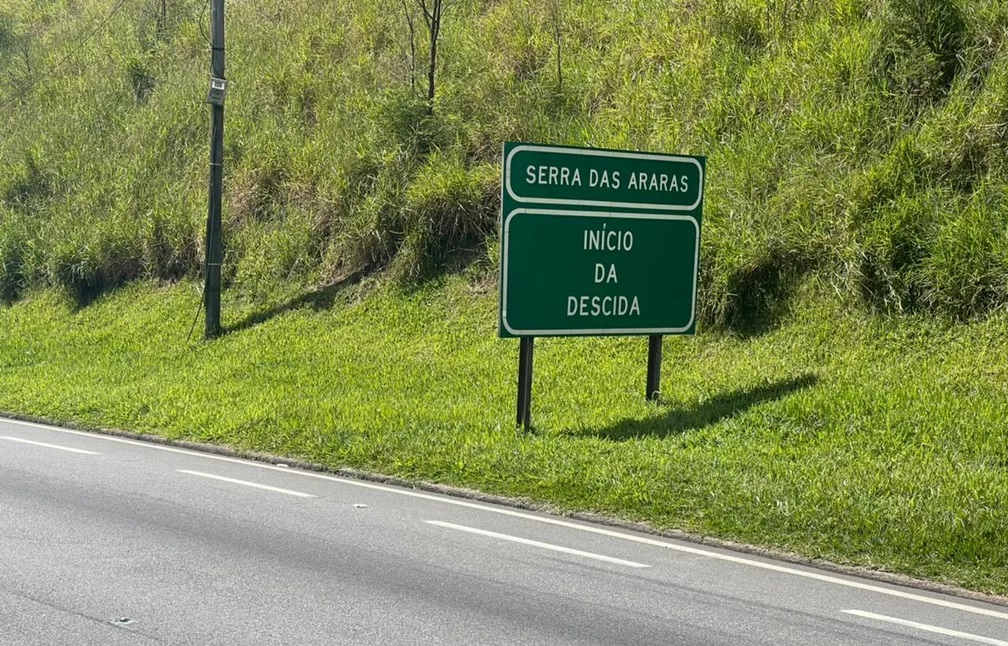 Dutra: Descida da Serra das Araras será interditada neste fim de semana
